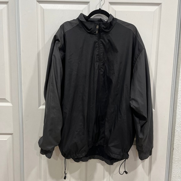 Nike Other - Nike Golf XL Black Pullover Clima Fit Windbreaker Jacket‎ Mens